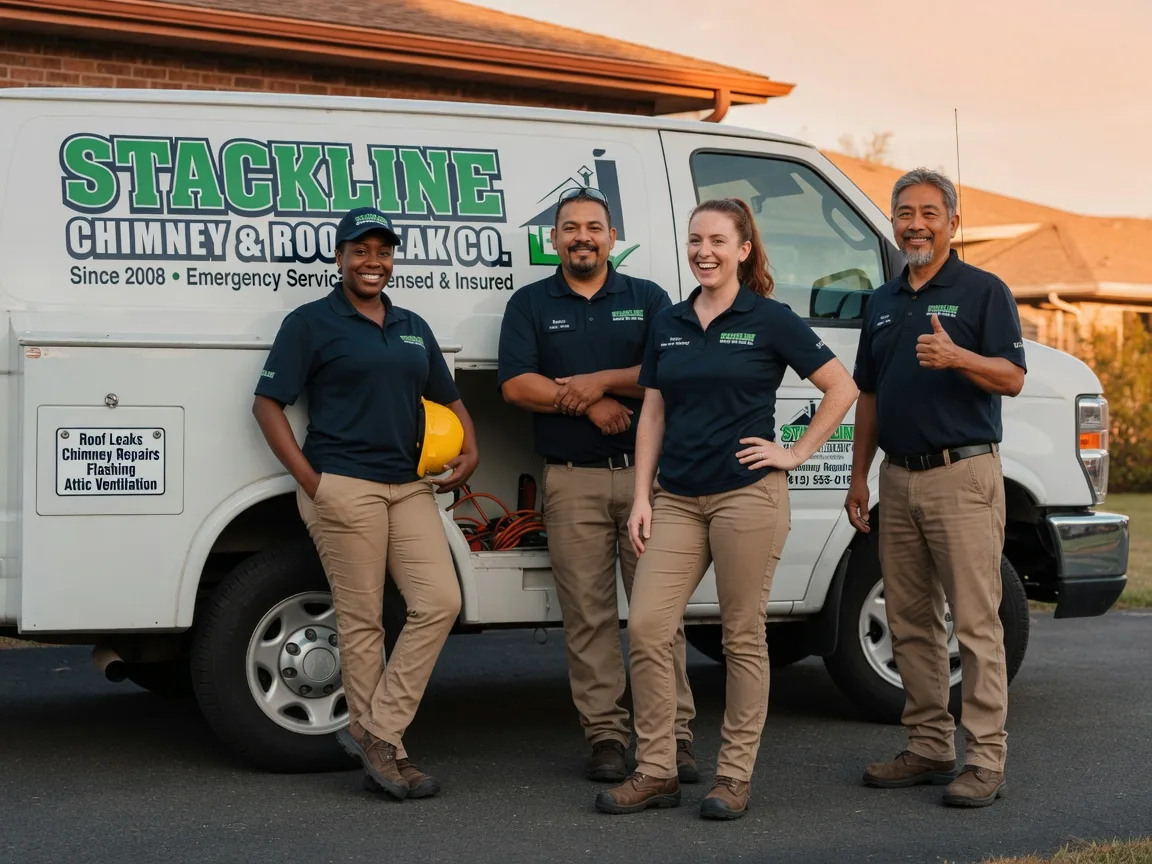 Chimney flashing repair company in Greensburg, KS